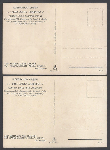 AOP India vintage Leprosy postcards titled MY LEPER FRIENDS (5)