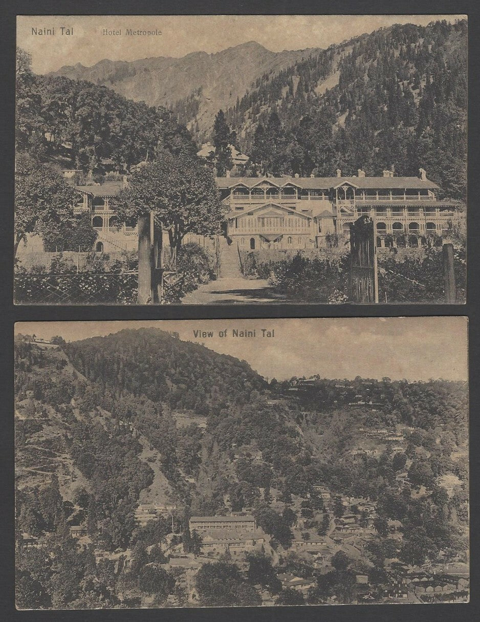 India Naini Tal vintage postcards (10)