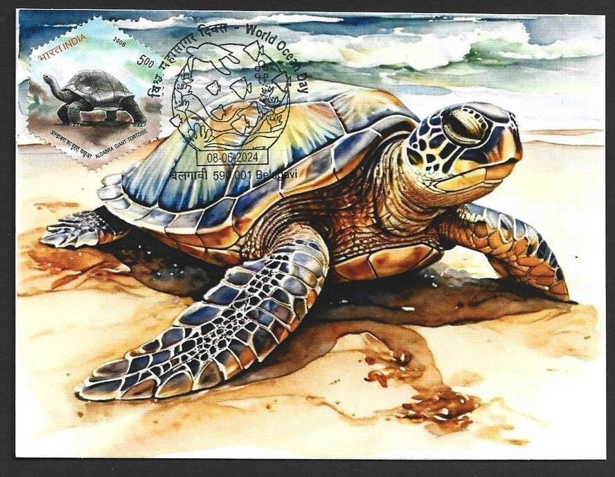 India 2024 World Ocean Day pictorial event postcards (7)