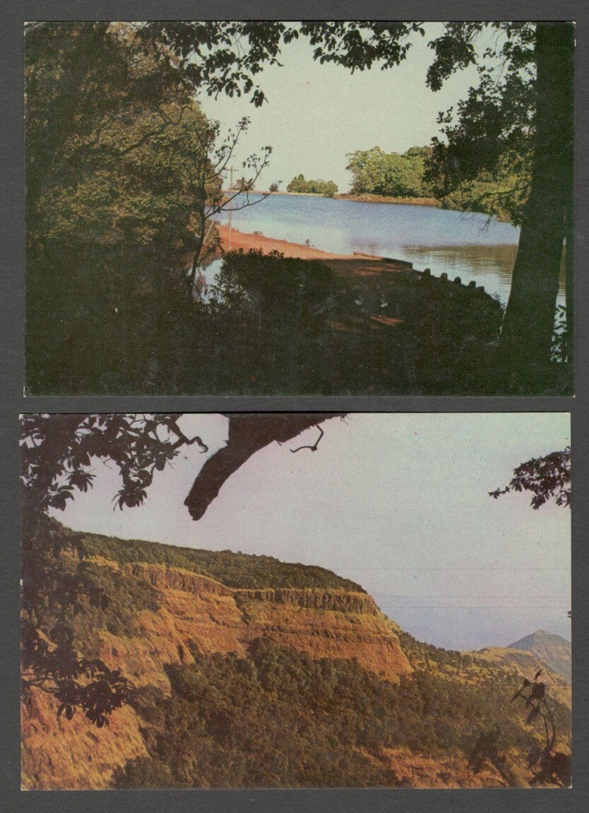 AOP India MATHERAN vintage postcards (6)