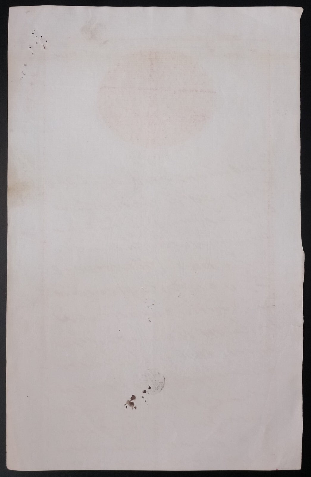 India JIND State 8a red stamp paper