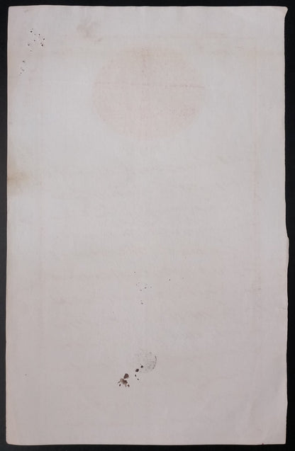 India JIND State 8a red stamp paper