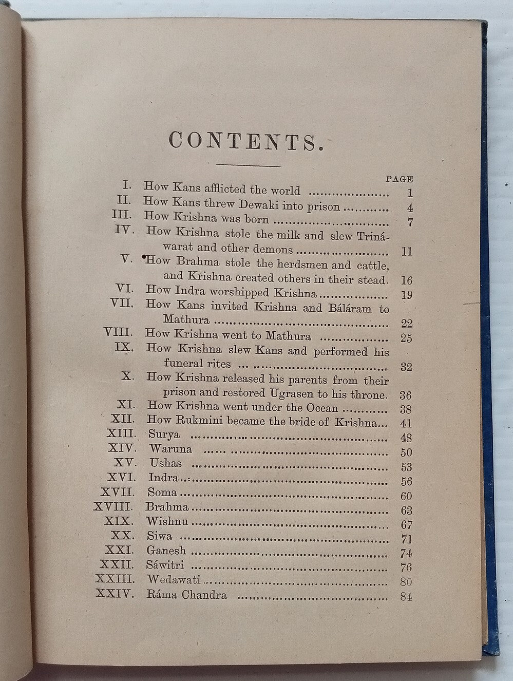 AOP TALES OF INDIA 1887 by Edmund C. Cox HC 88pgs SEE PINHOLES
