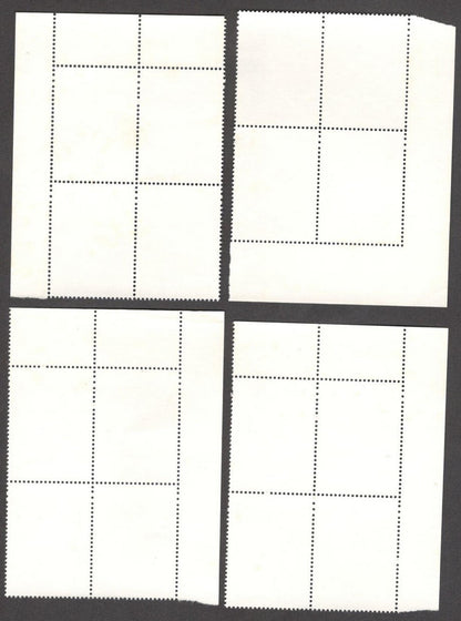 India 2010 Commonwealth Games set of 4 MNH blocks of 4