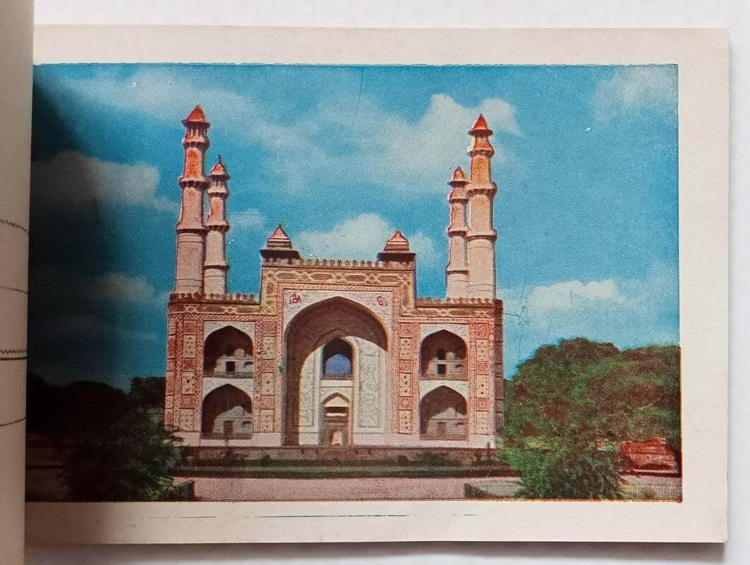 AOP India AGRA vintage booklet of 12 postcards