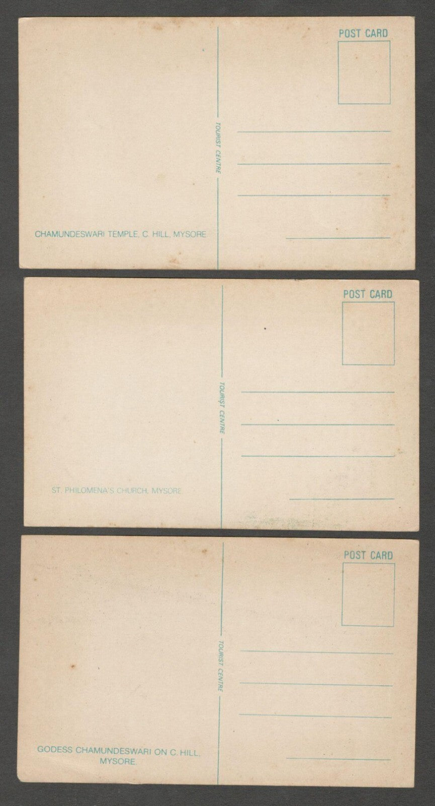 AOP India SRAVENABELAGOLA vintage postcards (10)