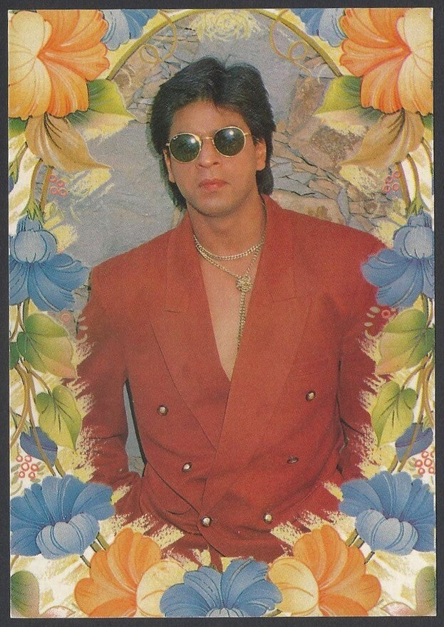 AOP India Bollywood vintage postcard - SHAH RUKH KHAN
