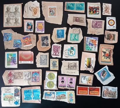 India unpicked on paper commemorative mix (200)