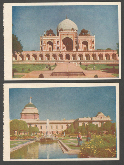 AOP India DELHI vintage postcards (9)