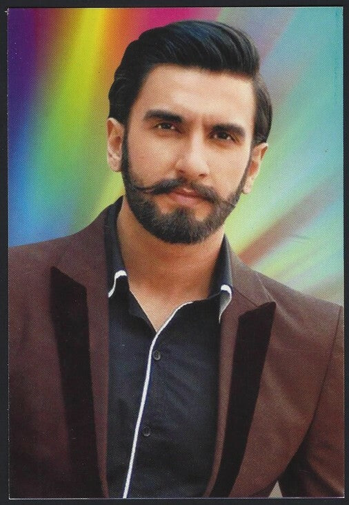AOP India Bollywood RANVEER SINGH vintage postcard 
