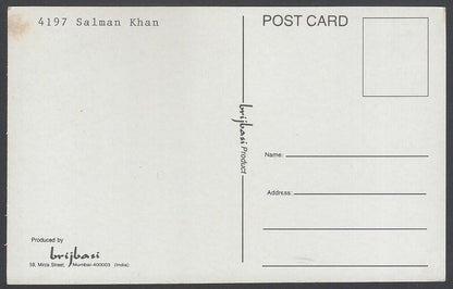 AOP India Bollywood vintage postcard - SALMAN KHAN