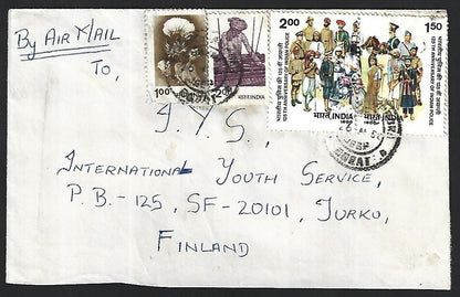 India 1986 India Police pair to Finland