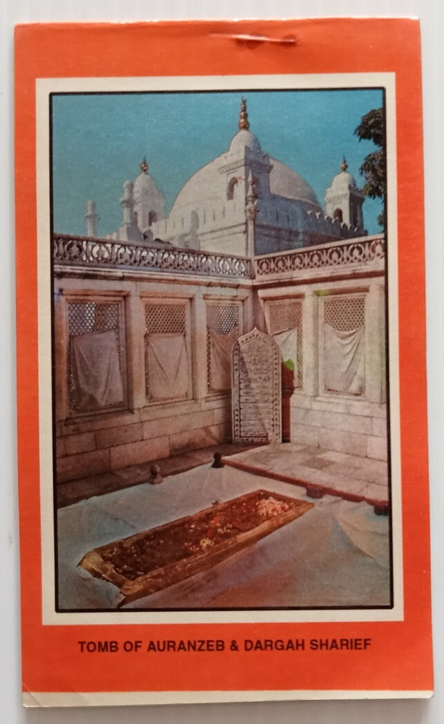 India postcards booklet of 10 postcards DAULATABAD & KHULDABAD	