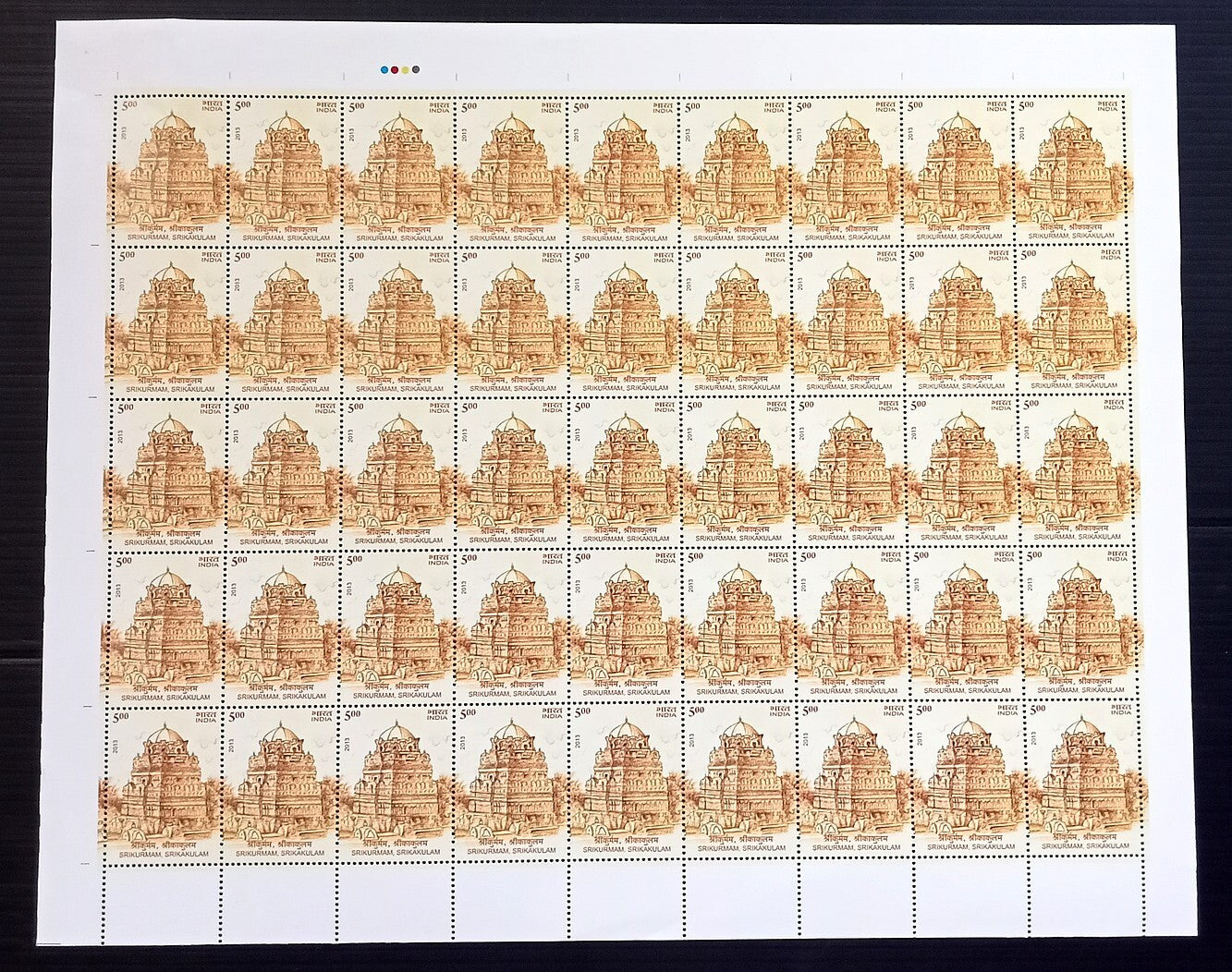 India 2013 Architectural Heritage of India set of 2 sheets of 45 MNH