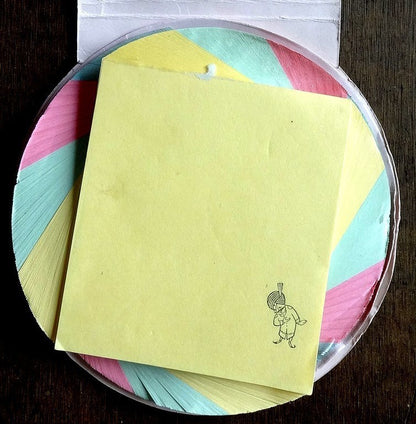 Air India vintage novelty pad of multicolour notes