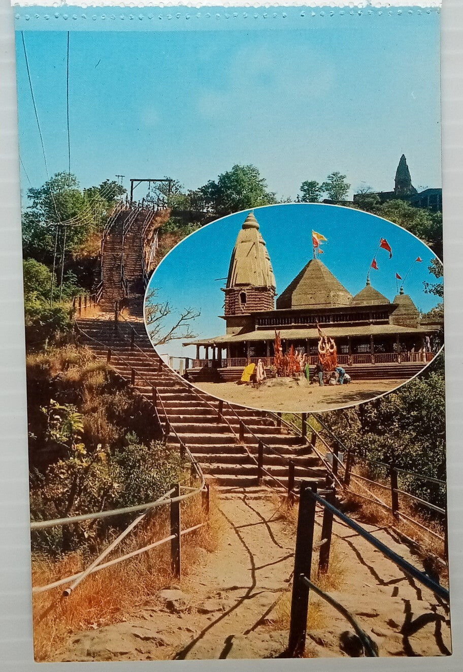AOP India PANCHMANDI booklet of 10 postcards