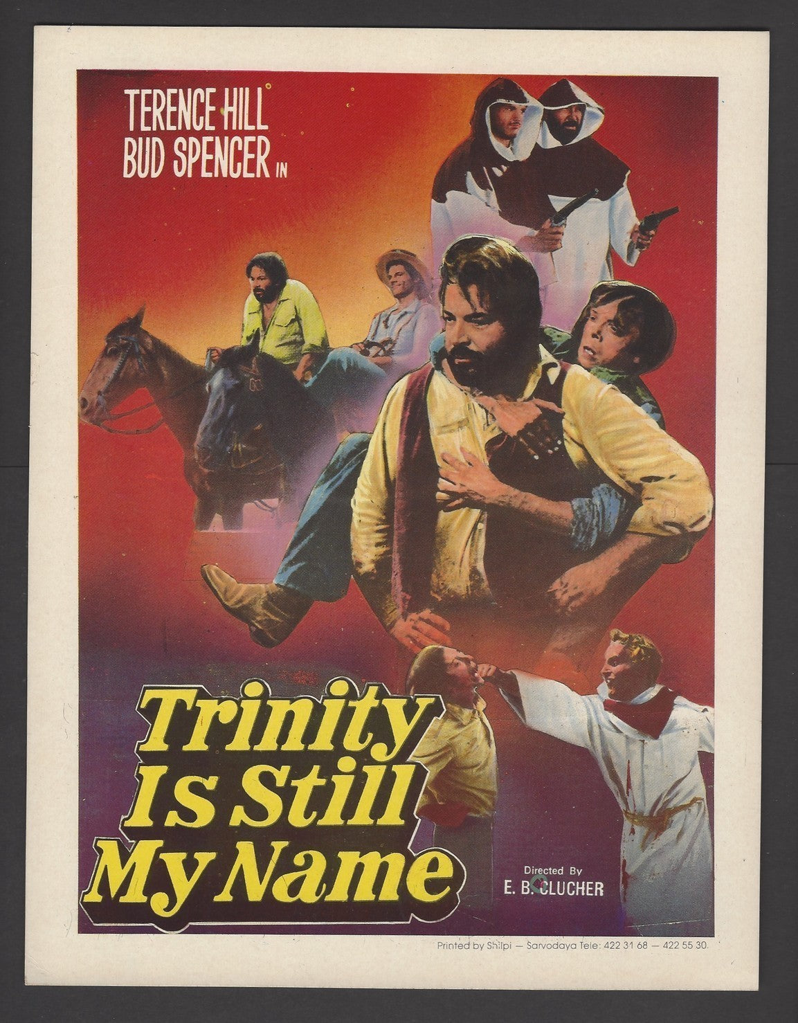 Hollywood Publicity cards for India – Western movies