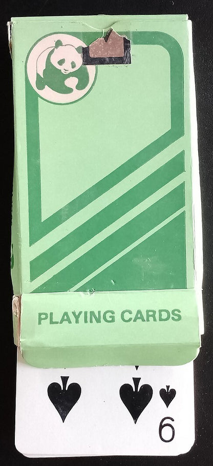 AOP India WWF Worldwide Wildlife Fund pack of playing cards