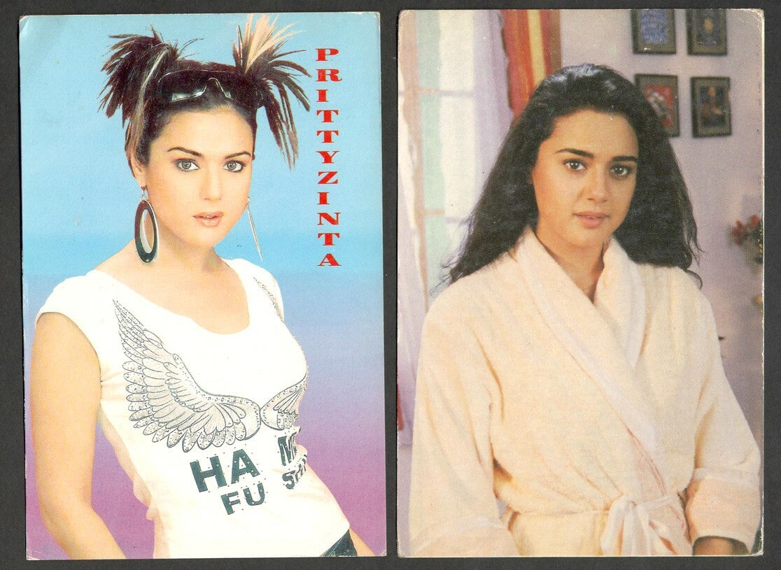 Bollywood PRITI ZINTA postcards (5)