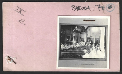 India 26 April 1939 small photo Indian Style Lunch in Honour of Raj Abhishek