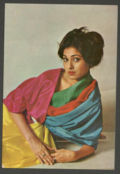 AOP India Bollywood vintage postcard TINA MUNIM ELAR 512