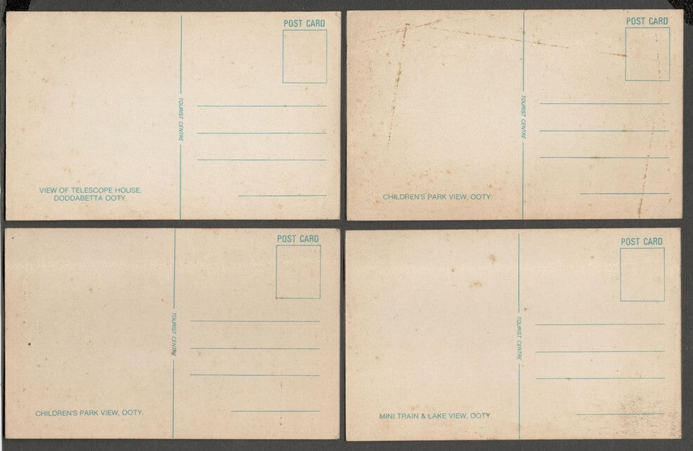 AOP India OOTY vintage postcards (10)