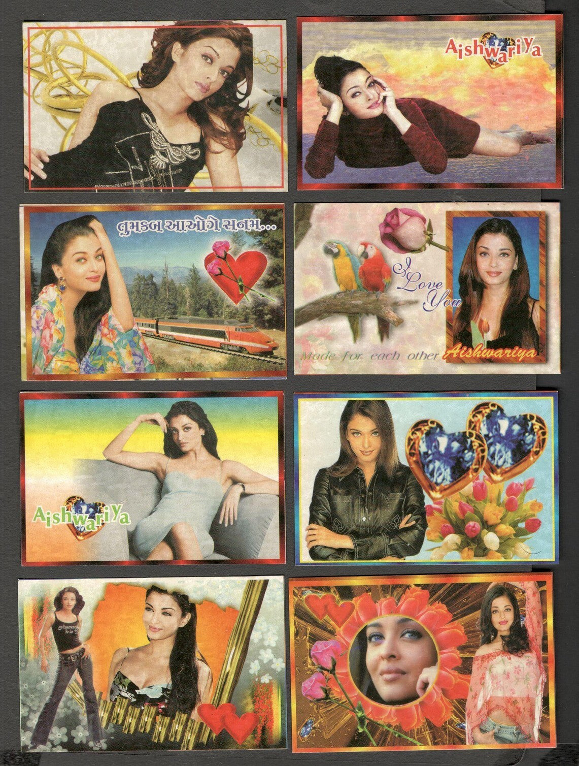 AOP India Bollywood pocket calendars & cards AISHWARYA RAI (43)
