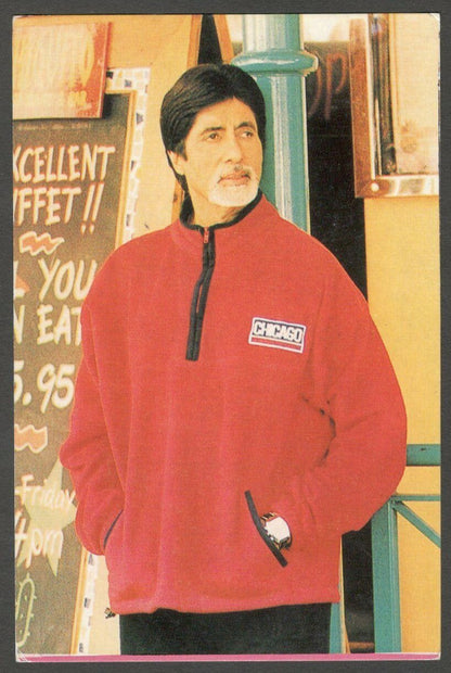 AOP India Bollywood postcard AMITABH BACHCHAN