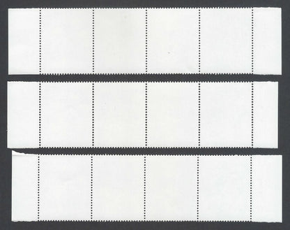 AOP India 2008 Field post Office se-tenant strips of 4 color errors (3)