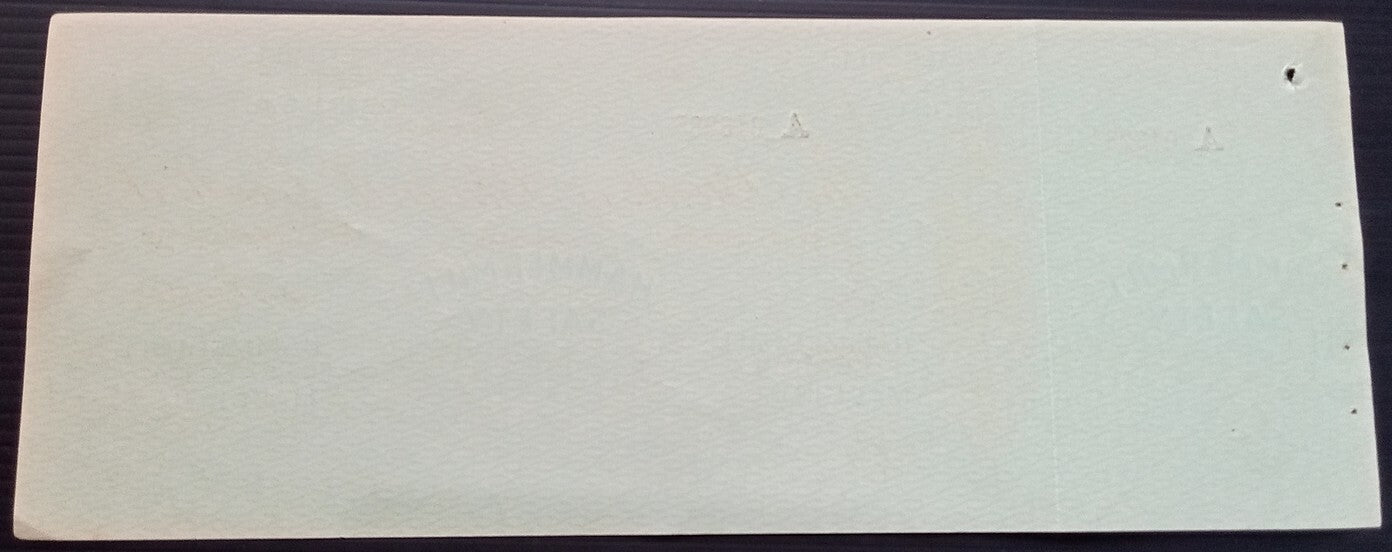 (AOP) India BANK OF BHOPAL vintage check / cheque unused