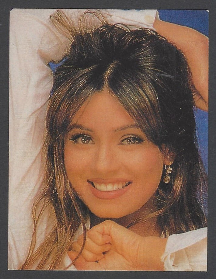 AOP Bollywood India promotional mini postcard (3x4 inches) MAHIMA CHAUDHARY