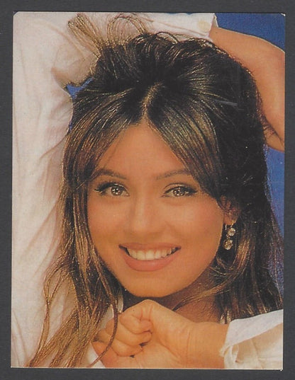 AOP Bollywood India promotional mini postcard (3x4 inches) MAHIMA CHAUDHARY