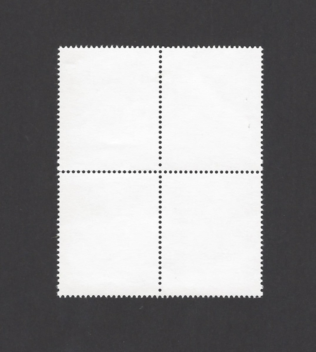 India 2010 Omanthur Ramaswamy Reddiar misperf error block of 4 MNH