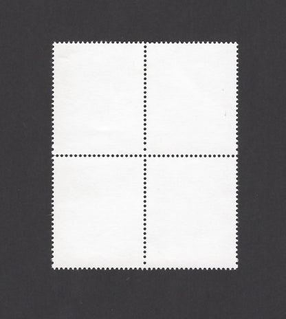 India 2010 Omanthur Ramaswamy Reddiar misperf error block of 4 MNH