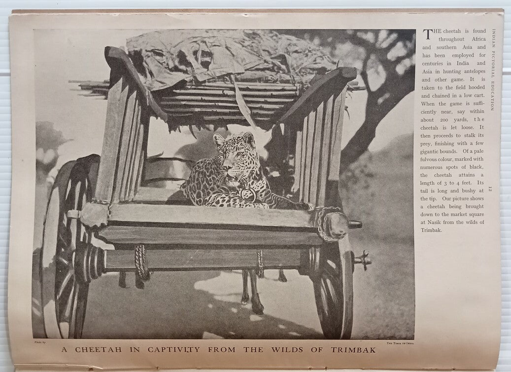 INDIAN PICTORAL EDUCATION 1929.30 Voll.1 No.4 Burma Shan, Rivers