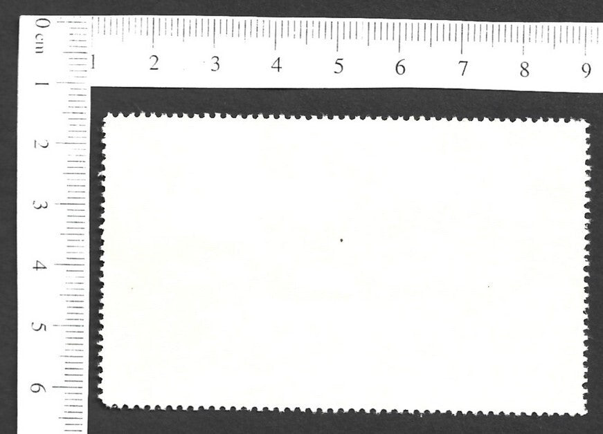 Vintage OVERLAND TO INDIA poster stamp - FARTHER ON TOWARDS EAST zaz