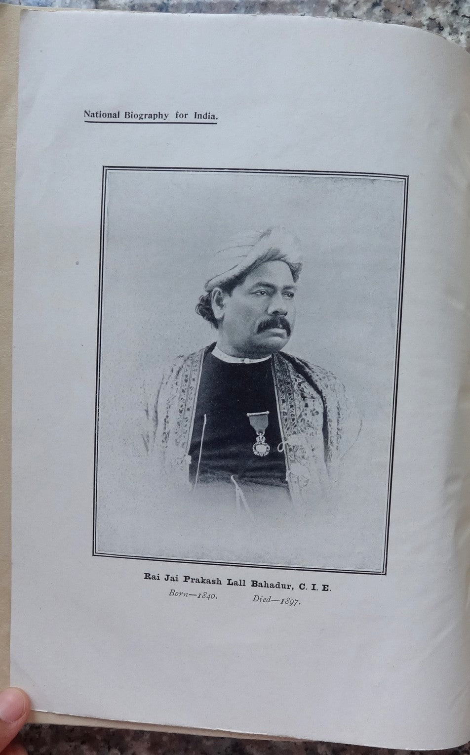 A National Biography of India Volume 3 1911 NO COVER 9 plates