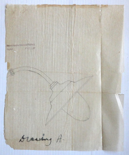 India 1930 Rajkot designs & letters re: introduction of Electric Street Lighting