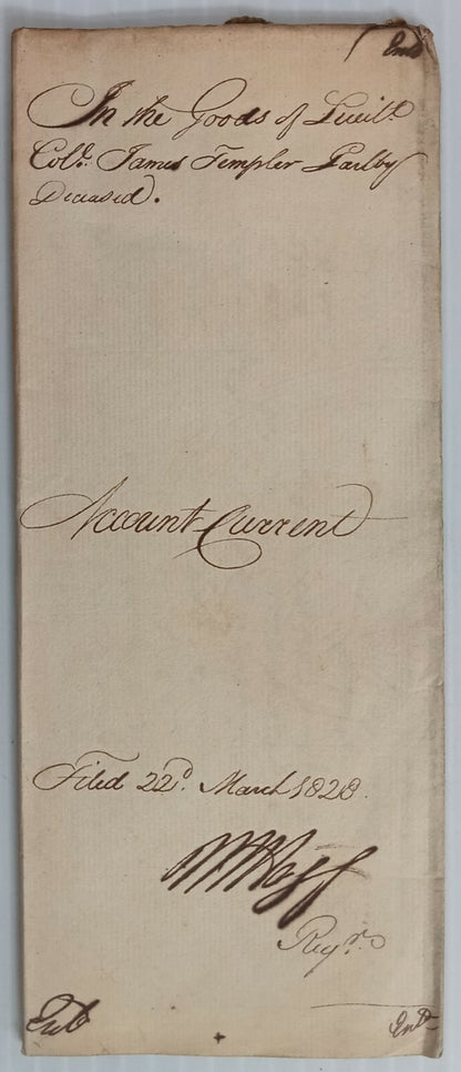 AOP India 1828 Supreme Court, Fort Williams, Calcutta document
