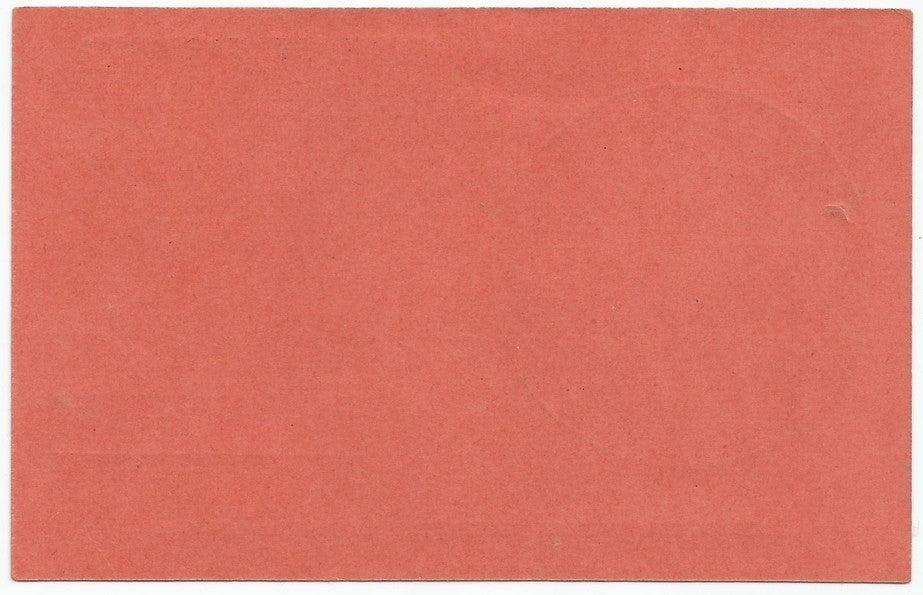 India c.1910 unused Bombay bazar card