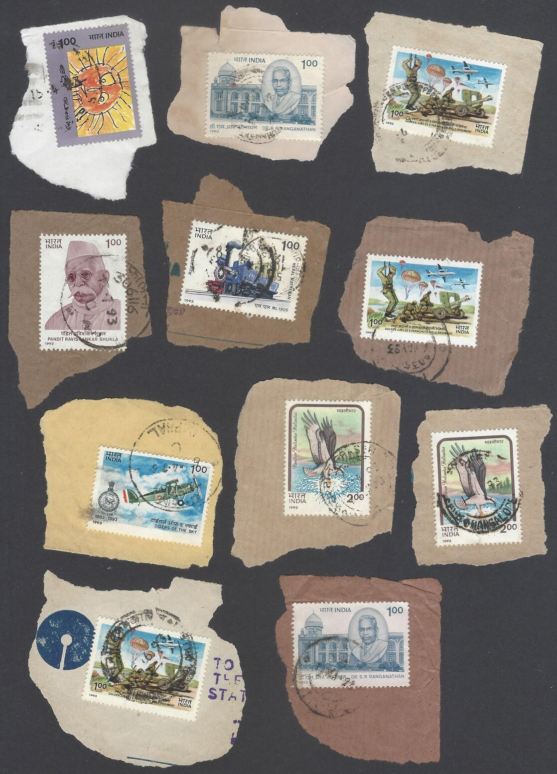AOP India 1990s commemoratives on paper 250++