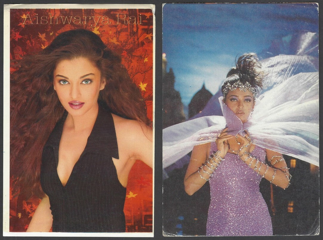 Bollywood AISHWARYA RAI postcards (8)