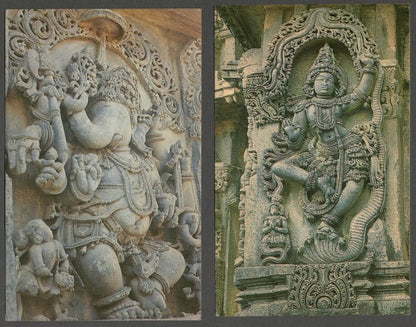 AOP India vintage postcards HALEBEEDU (10)