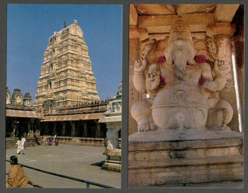 AOP India vintage postcards Hampi (10)
