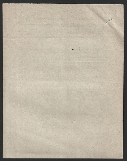 India POSTAL NOTICE No. 48 17 Dec.1947 Gift Parcel Service to Germany + CIRCULAR
