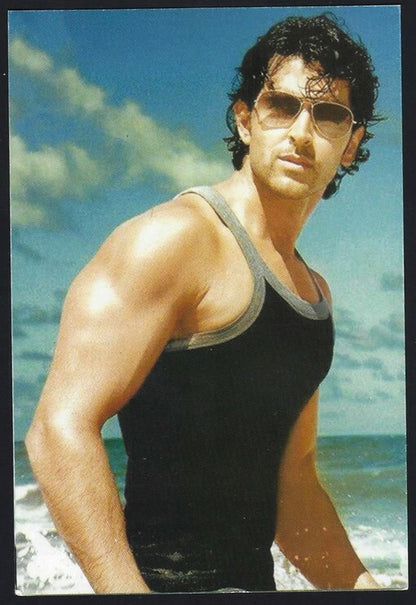AOP India Bollywood HRITHIK ROSHAN vintage postcard 