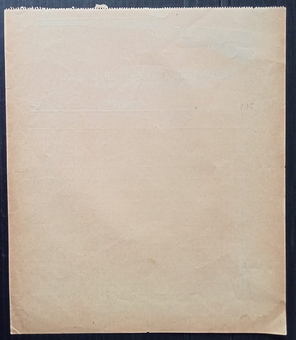 India 1930s Arms & Ammunitions dealer Jaipur RIFLE illustrated letterhead unused