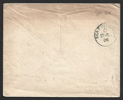 AOP India KEdVII 1/2a on PRINTED MATTER RATE "Practical Medicine" cover to USA