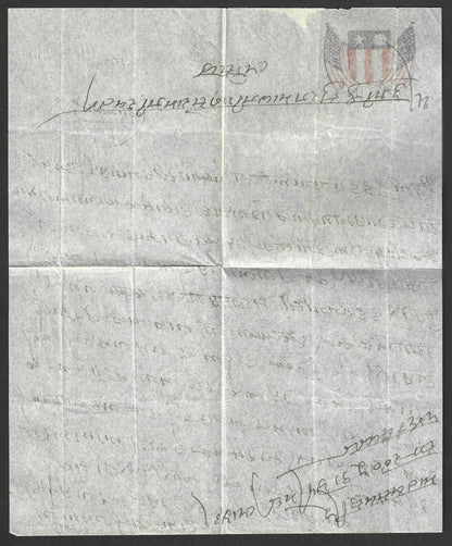WW2 UNITED STATES ARMY AIR FORCE letterhead for India used