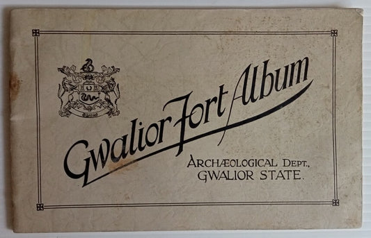AOP India Gwalior State Archaeological Dept. GWALIOR FORT ALBUM 24 picture page 